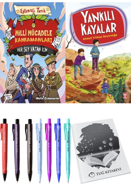 Yankılı Kayalar ve Milli Mücadele Kahramanları Her Şey Vatan Için 2li Set