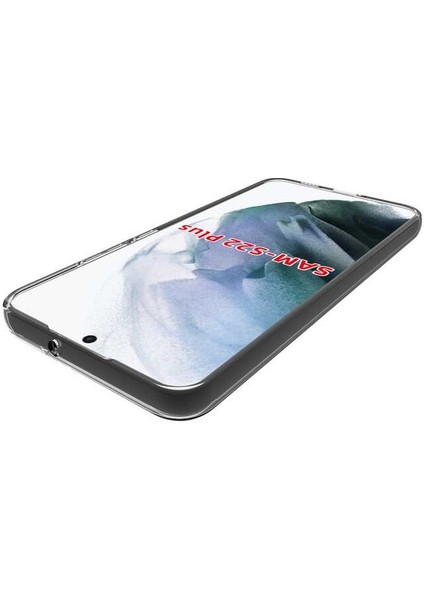 Galaxy S22 Plus Kılıf Süper Silikon Kapak-Renksiz