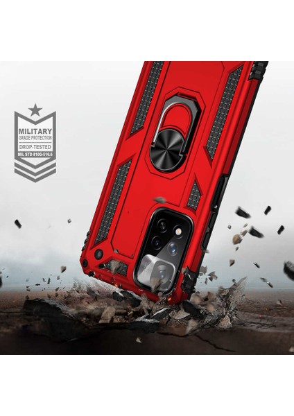 Xiaomi Redmi Infinix Note 11 Pro Plus 5g Kılıf Vega Kapak-Kırmızı