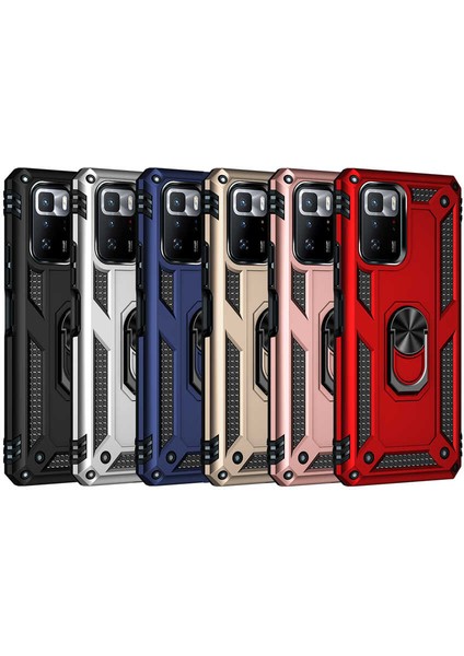 Xiaomi Poco X3 Gt Kılıf Zore Vega Kapak-Gold