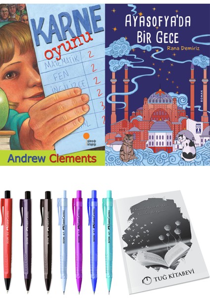 Ayasofya'da Bir Gece ve Karne Oyunu 2'li Set - Kalem