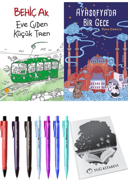 Ayasofya'da Bir Gece ve Eve Giden Küçük Tren 2'li Set - Kalem