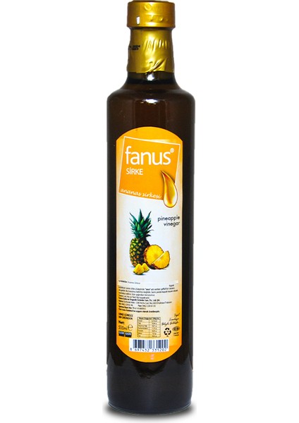 Fanus Ananas Sirkesi 500ML