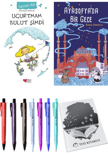 Ayasofya'da Bir Gece ve Uçurtmam Bulut Şimdi 2'li Set - Kalem