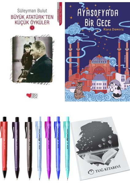 Ayasofya'da Bir Gece ve Büyük Atatürk'ten Küçük Öyküler 1 2li Set