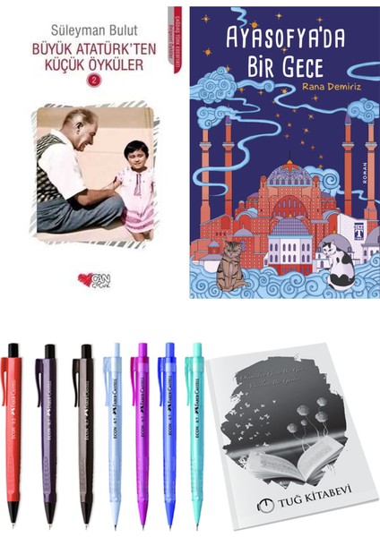 Ayasofya'da Bir Gece ve Büyük Atatürk'ten Küçük Öyküler 2 2li Set