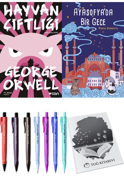 Ayasofya'da Bir Gece ve Hayvan Çiftliği 2li Set