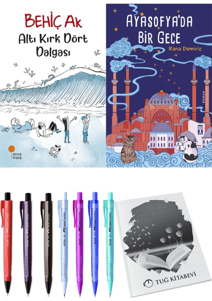 Ayasofya'da Bir Gece ve Altı Kırk Dört Dalgası 2li Set + Hediyeli