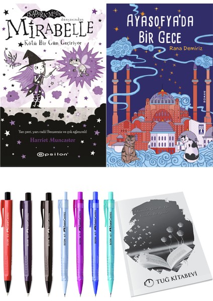 Ayasofya'da Bir Gece ve Mirabelle 3 Kötü Bir Gün Geçiriyor 2li Set + Hediyeli