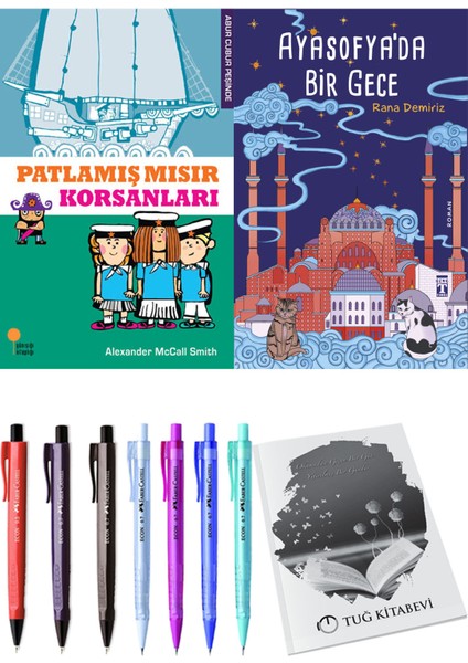Ayasofya'da Bir Gece ve Patlamış Mısır Korsanları 2li Set + Hediyeli
