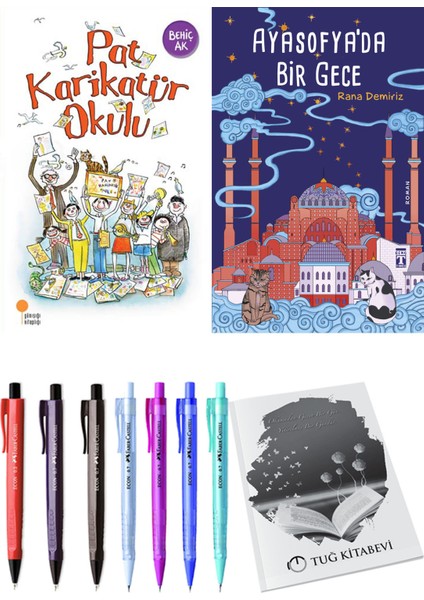 Ayasofya'da Bir Gece ve Pat Karikatür Okulu 2li Set