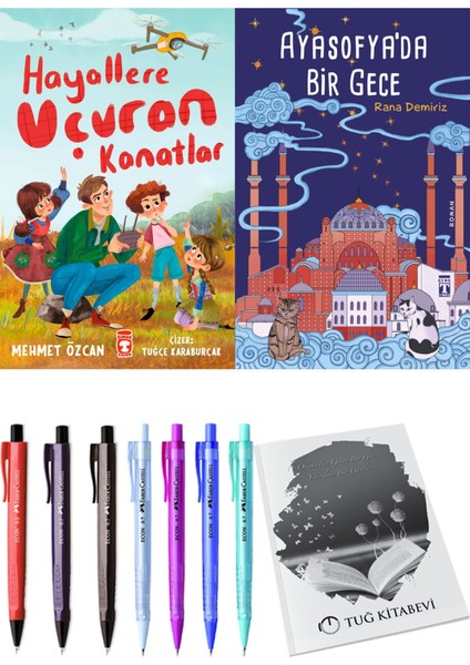 Ayasofya'da Bir Gece ve Hayallere Uçuran Kanatlar 2li Set