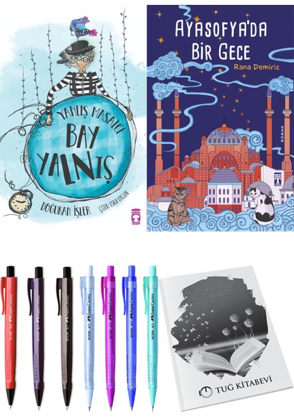 Ayasofya'da Bir Gece ve Yanlış Masalcı Bay Yalnış 2li Set