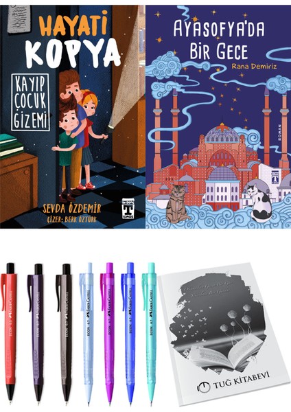 Ayasofya'da Bir Gece ve Hayati Kopya Kayıp Çocuk Gizemi 2li Set