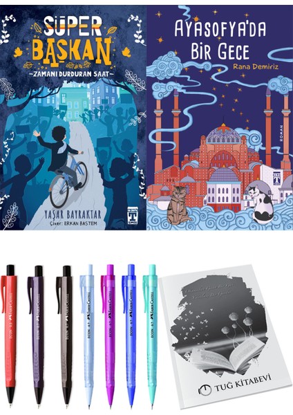 Ayasofya'da Bir Gece ve Süper Başkan Zamanı Durduran Saat 2li Set