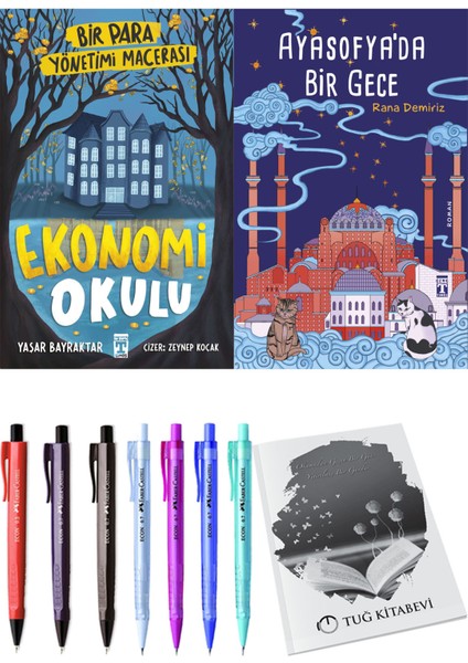 Ayasofya'da Bir Gece ve Ekonomi Okulu Bir Para Yönetimi Macerası 2li Set