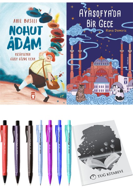 Ayasofya'da Bir Gece ve Nohut Adam 2li Set + Hediyeli