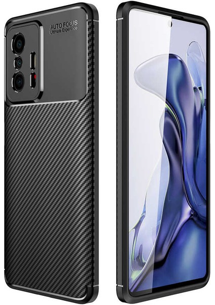 Xiaomi Mi 11T Pro 5g Kılıf Negro Silikon Kapak-Siyah