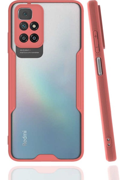 Xiaomi Redmi 10 Kılıf Parfe Kapak-Pembe