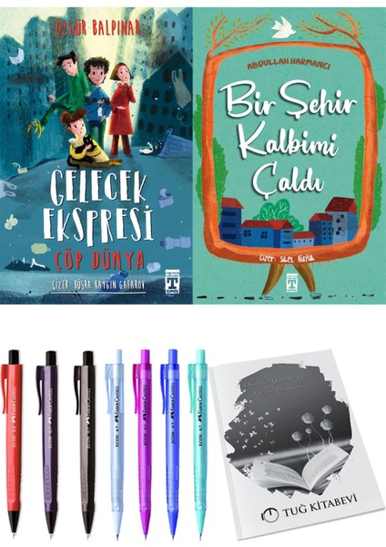 Bir Şehir Kalbimi Çaldı ve Gelecek Ekspresi Çöp Dünya 2'li Set - Kalem