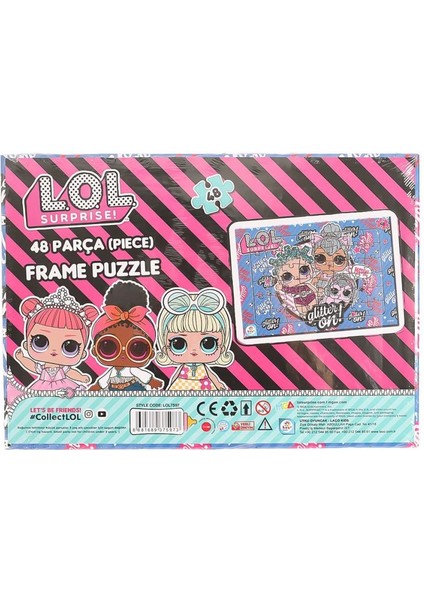 LOL7597 Lol Frame Puzzle 48 Parça -Laço