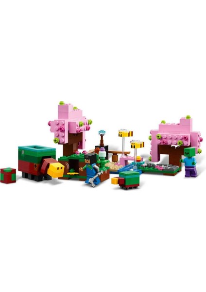 Nessiworld 21260 LEGO Minecraft Kiraz Çiçeği Bahçesi 304 Parça +8 Yaş