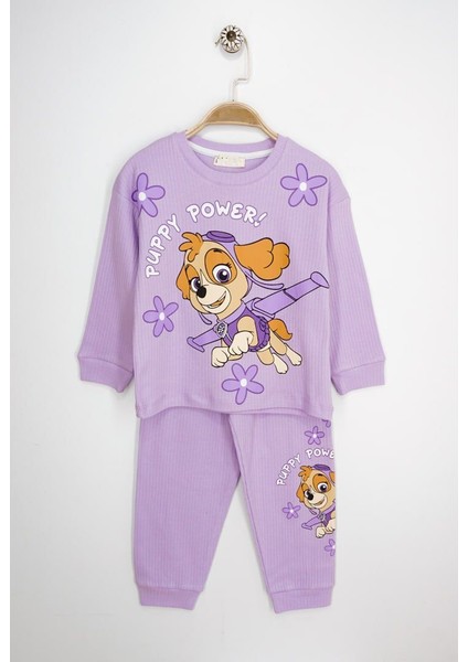 Paw Patrol Kız Çocuk Fitilli Pijama Takımı fırsatları