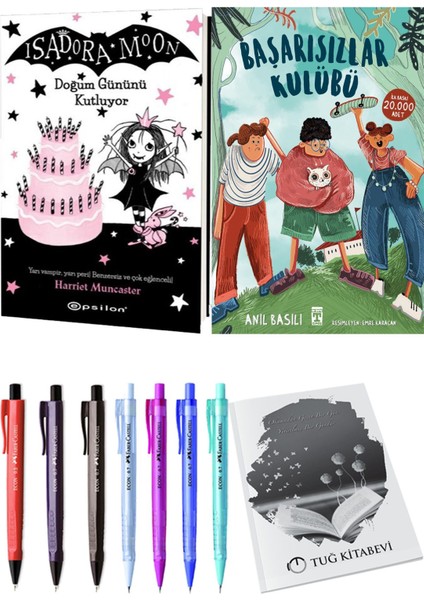 Başarısızlar Kulübü ve Isadora Moon 4 Doğum Gününü Kutluyor 2'li Set - Kalem
