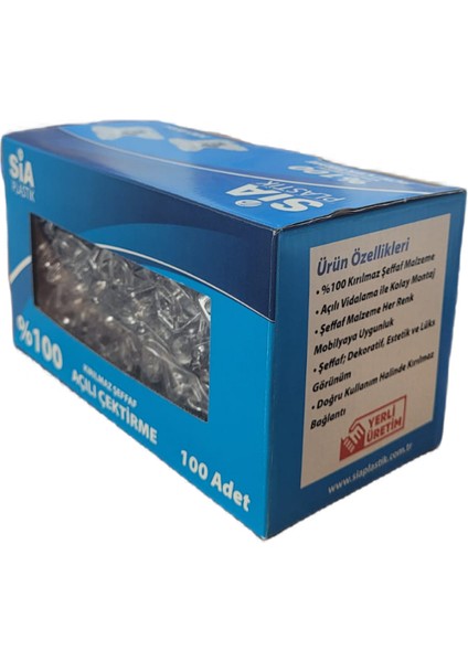 Şeffaf Açılı T Bağlantı Elemanı-1 Paket (100 Adet) fiyatları