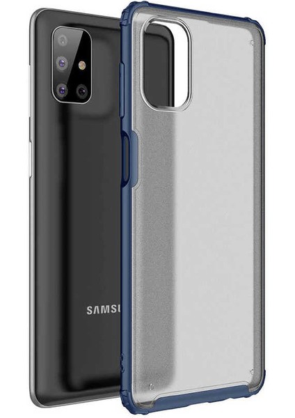 Galaxy M51 Kılıf Volks Kapak-Lacivert