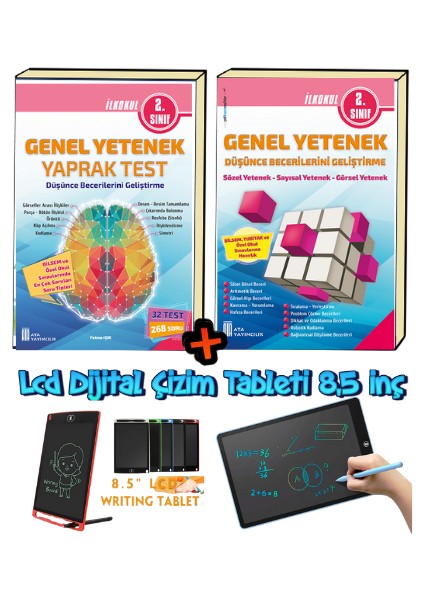 2. Sınıf Yeni Nesil Bilsem SET + Lcd çizim tableti