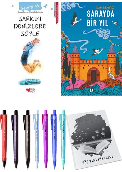Sarayda Bir Yıl ve Şarkını Denizlere Söyle 2'li Set - Kalem