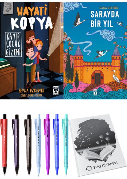 Sarayda Bir Yıl ve Hayati Kopya Kayıp Çocuk Gizemi 2'li Set - Kalem