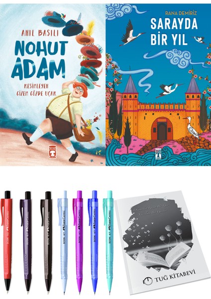 Sarayda Bir Yıl ve Nohut Adam 2'li Set - Kalem