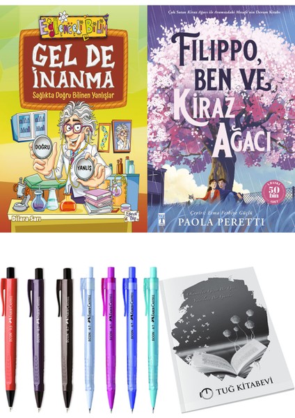 Filippo, Ben ve Kiraz Ağacı ve Gel de İnanma 2'li Set - Kalem