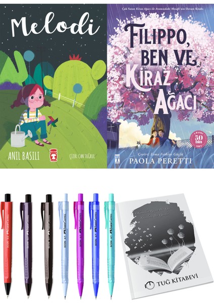 Filippo, Ben ve Kiraz Ağacı ve Melodi 2'li Set - Kalem