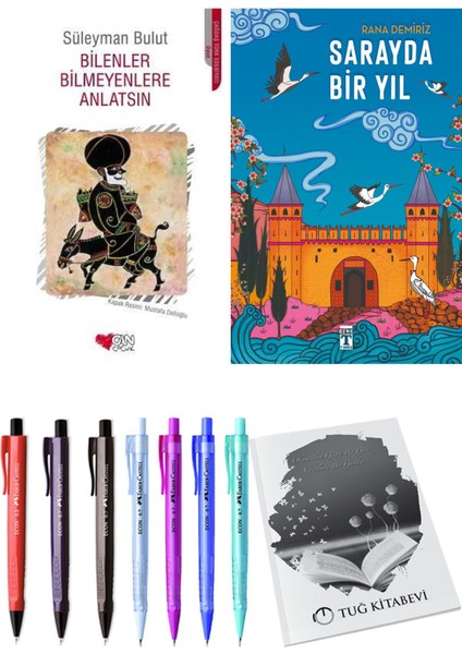 Sarayda Bir Yıl ve Bilenler Bilmeyenlere Anlatsın 2'li Set - Kalem