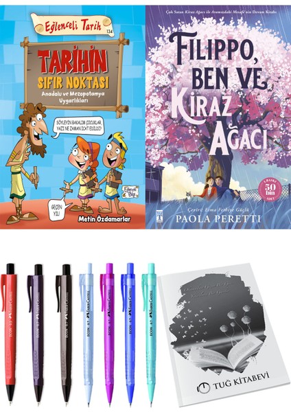 Filippo, Ben ve Kiraz Ağacı ve Tarihin Sıfır Noktası Anadolu ve Mezopotomya Uygarlıkları 2'li Set - Kalem