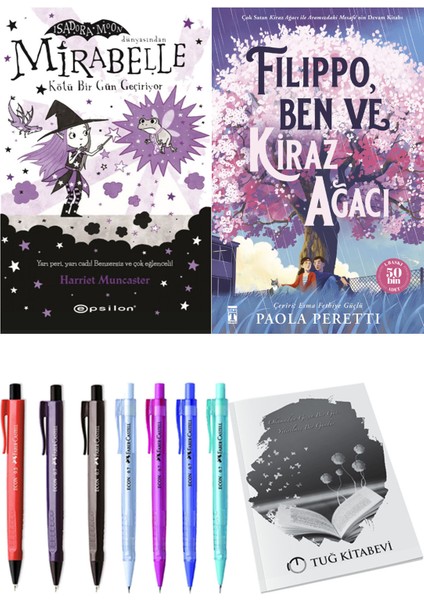 Filippo, Ben ve Kiraz Ağacı ve Mirabelle 3 Kötü Bir Gün Geçiriyor 2'li Set - Kalem