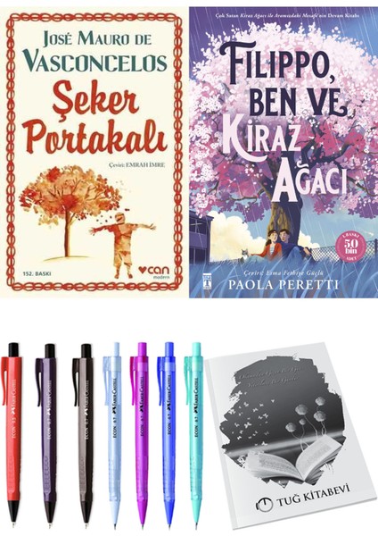 Filippo, Ben ve Kiraz Ağacı ve Şeker Portakalı 2'li Set - Kalem
