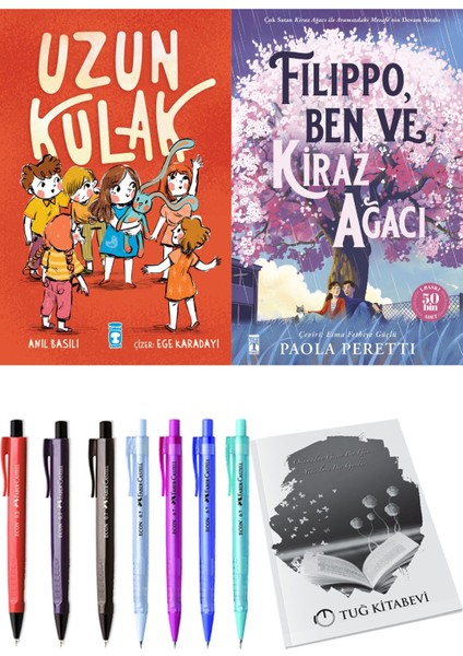 Filippo, Ben ve Kiraz Ağacı ve Uzun Kulak 2'li Set - Kalem