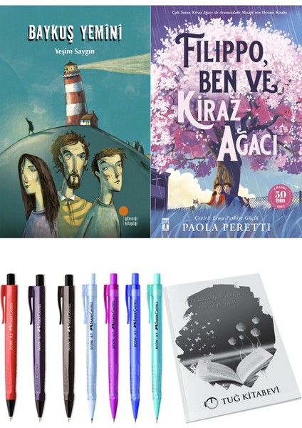 Filippo, Ben ve Kiraz Ağacı ve Baykuş Yemini 2'li Set - Kalem