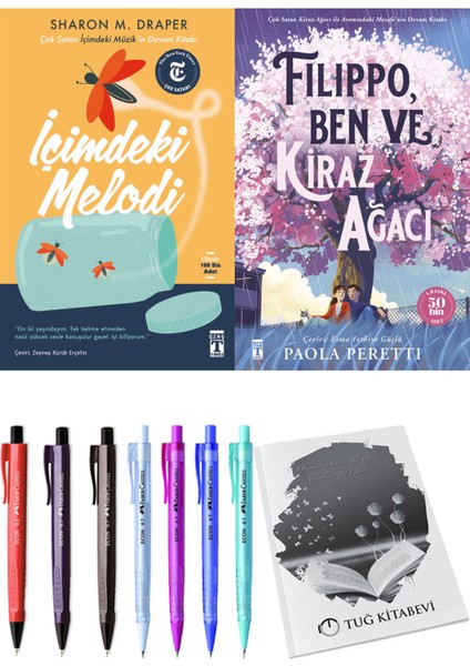 Filippo, Ben ve Kiraz Ağacı ve İçimdeki Melodi 2'li Set - Kalem
