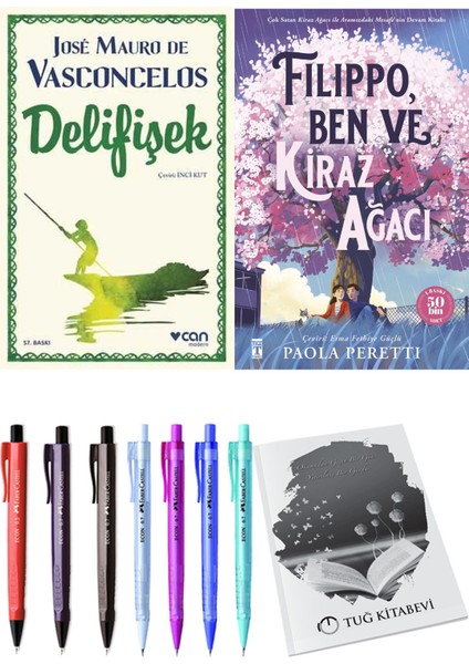 Filippo, Ben ve Kiraz Ağacı ve Delifişek 2'li Set - Kalem