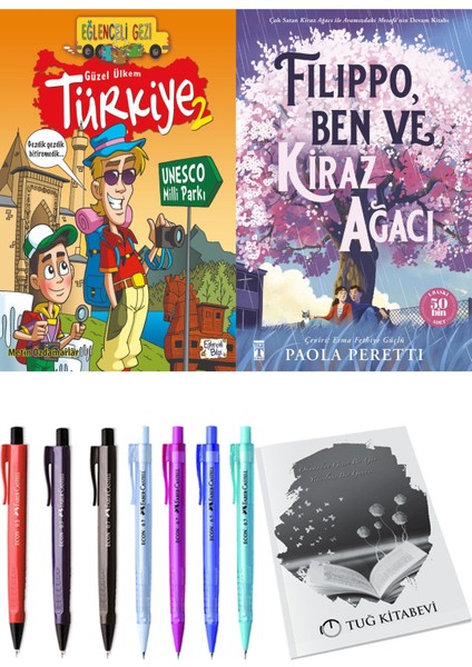 Filippo, Ben ve Kiraz Ağacı ve Güzel Ülkem Türkiye 2 2'li Set - Kalem