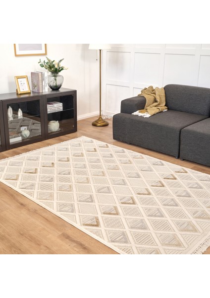 7/24 Luna Zodiac 120x180 cm Salon Mutfak Halısı Yolluk Kilim