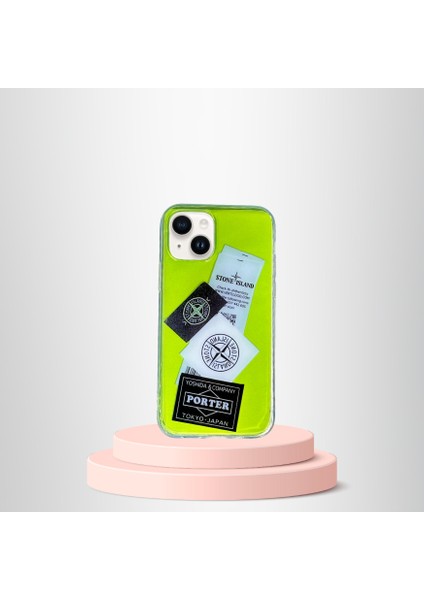 iPhone 14 Baskılı Renkli Transparan Kılıf Tier Cover