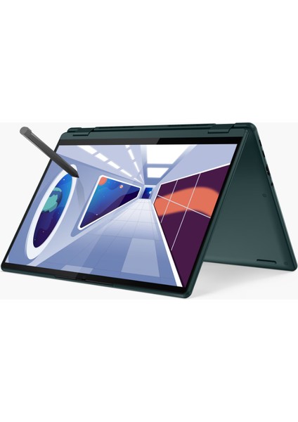 Yoga 6 AMD Ryzen 5 7530U 8GB 512GB SSD Freedos 13.3" WUXGA Taşınabilir Bilgisayar 83B2009NTX