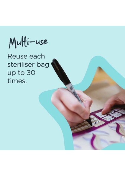 Seyahat ve Mikrodalga Sterilizatör Torbası (4 Lü Set)