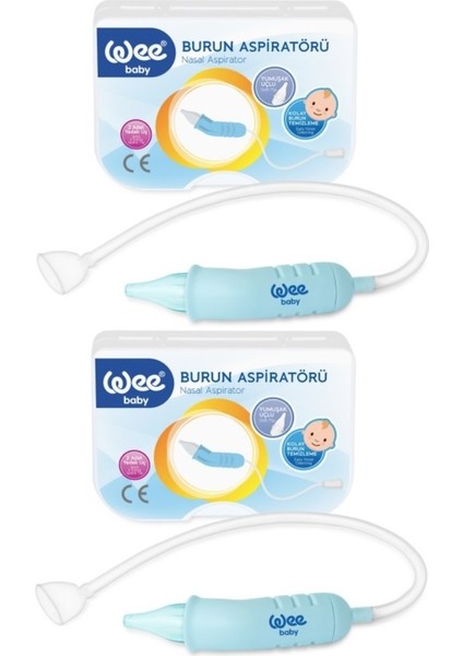 Burun Aspiratörü Nasal (Yeni Saklama Kabı Kutulu) (2 Li Set)